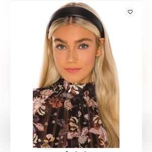 SHASHI Lilith Headband in Black - NWOT